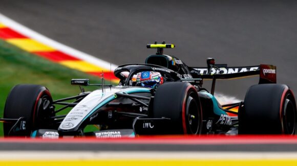 Antonelli se queda con la 2da práctica libre del Gran Premio de Bélgica en la F1