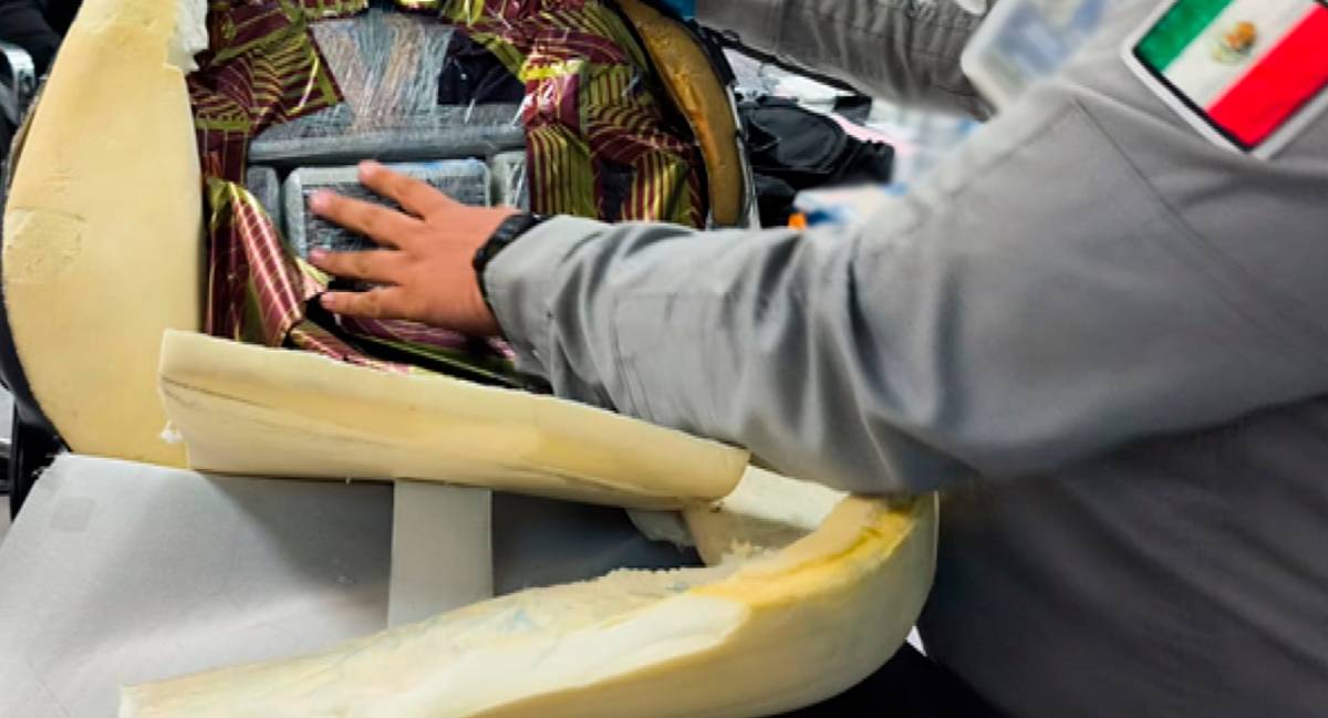 Aseguran más de 12 kilos de cocaína en silla de ruedas en el Aeropuerto de Cancún