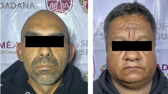 Detienen a ‘El Minimi’ y ‘El Pitufo’ del Cártel de Tláhuac con más de 300 dosis de droga