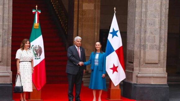 Sheinbaum recibe al presidente de Panamá; destacan neutralidad del Canal y Corredor Interoceánico