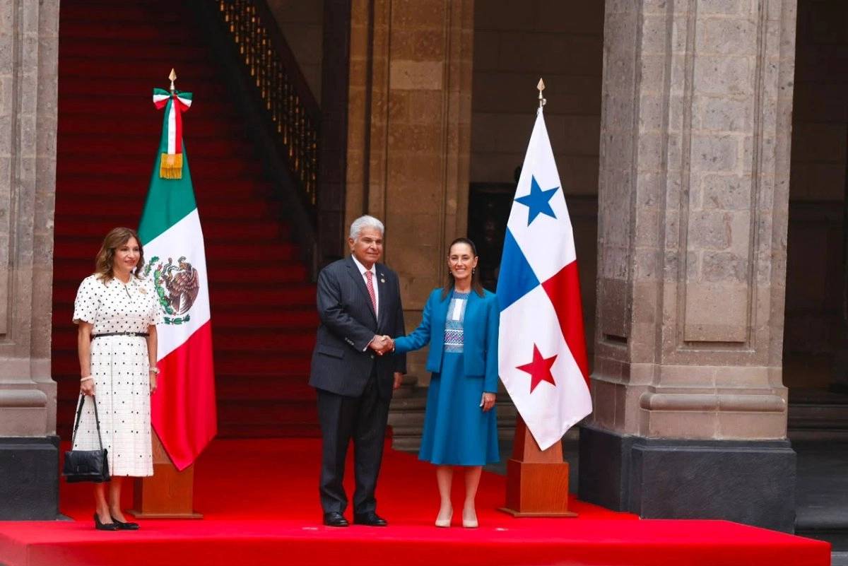 Ceremonia oficial de bienvenida a José Raúl Mulino, presidente de la República de Panamá,
