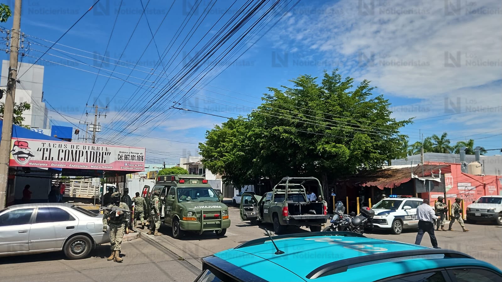 Choque entre patrulla del Ejército Mexicano y camioneta deja tres lesionados en Culiacán