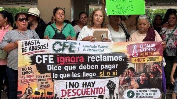 Diputados intervendrán ante irregularidades en Profeco; “era la única defensa que teníamos”: manifestantes contra cobros de CFE en Sinaloa