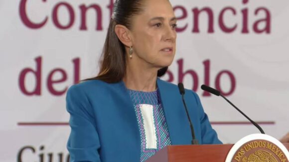 Presidenta promete mantener gasolina en 24 pesos y diésel en 27 pese a crisis internacional