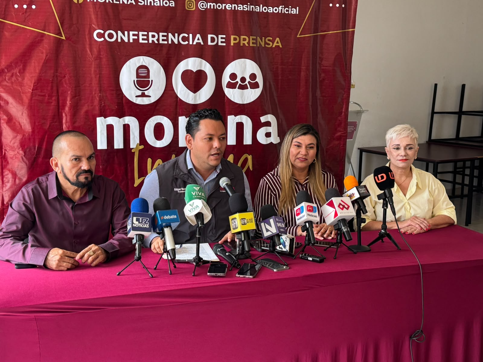 “Habla de pluralidad, democracia y transparencia”: Morena Sinaloa; descarta divisionismo tras registro de 13 aspirantes en proceso interno