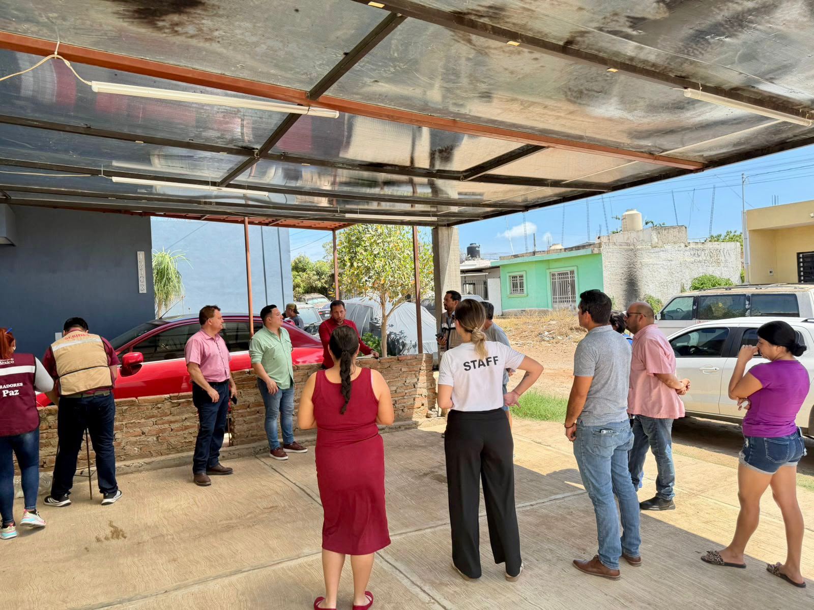 Comites vecinales de pavimentación en Mazatlán