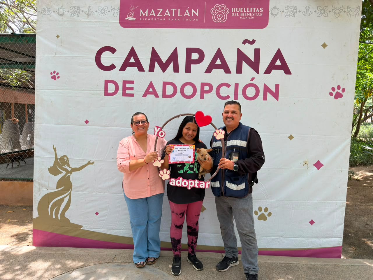 Continúa la adopción responsable en Mazatlán, Sinaloa