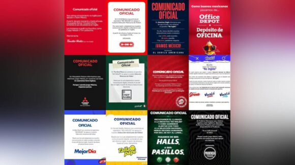 Operativo ‘No inglés’: marcas traducen sus nombres para apoyar al Tri