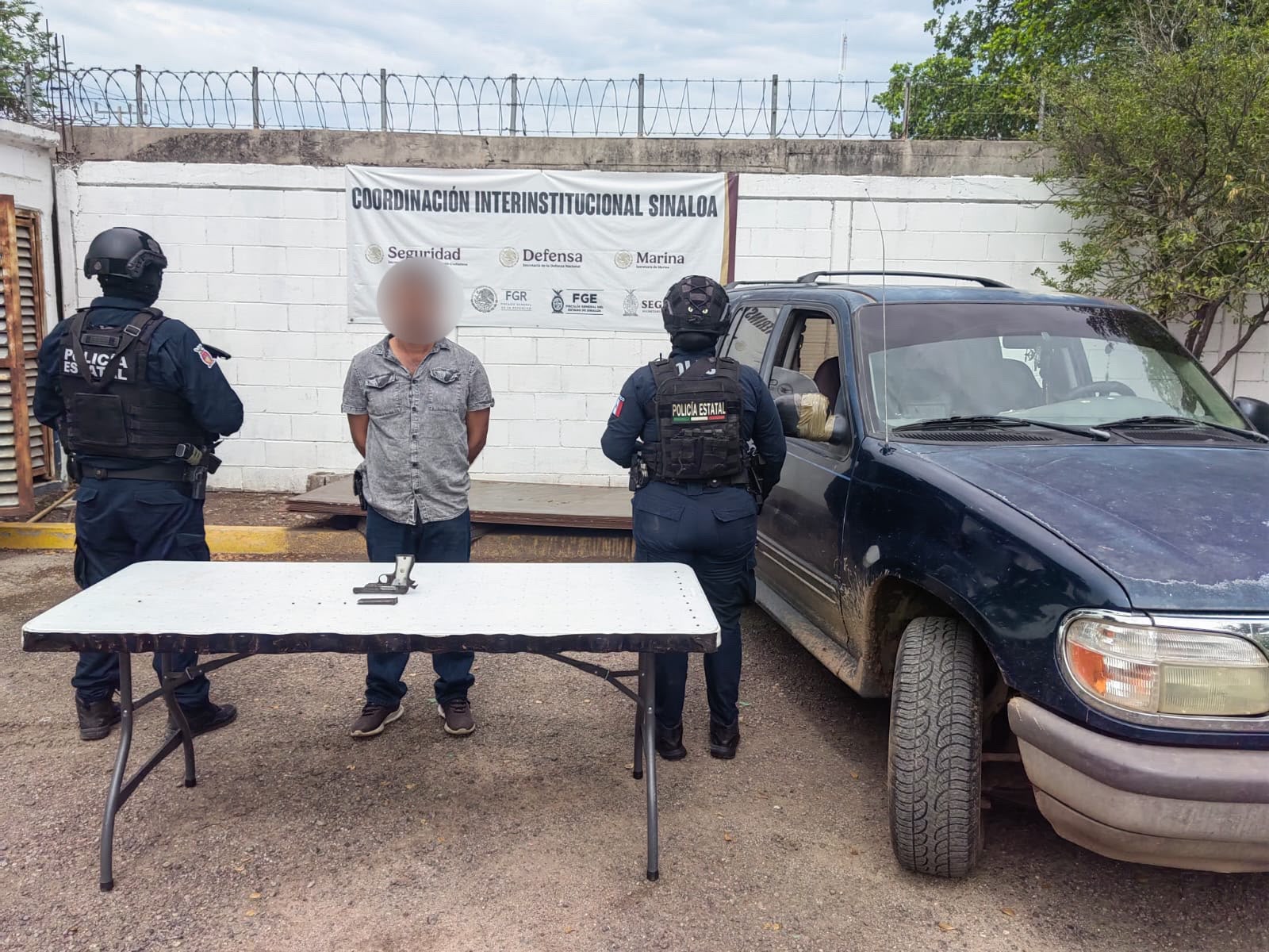 Detenido en Culiacán con armas