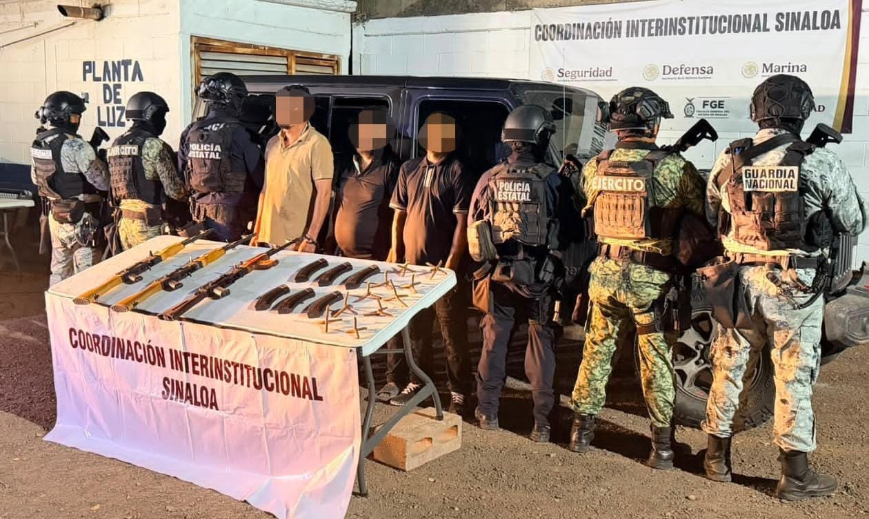 Detenidos por agresión a la autoridad en Culiacán
