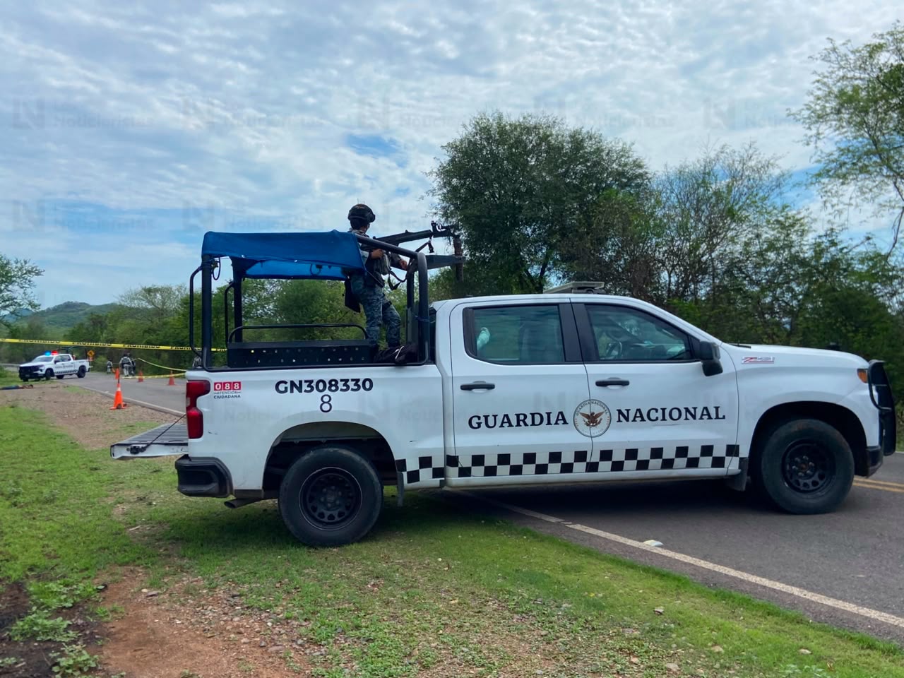 jecutado a balazos localizan a un hombre en la carretera que va de Las Aguamitas a Agua Blanca
