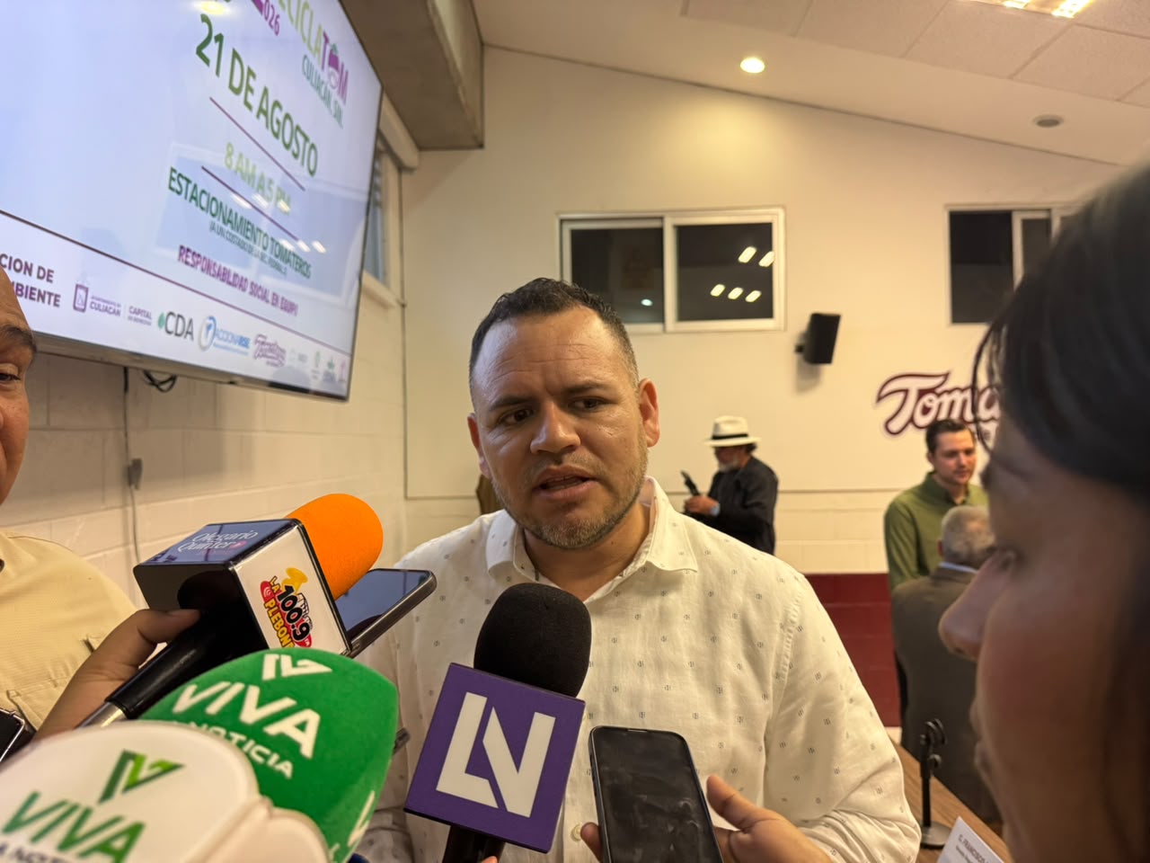 El director de Medio Ambiente del Ayuntamiento de Culiacán, Miguel Ibarra
