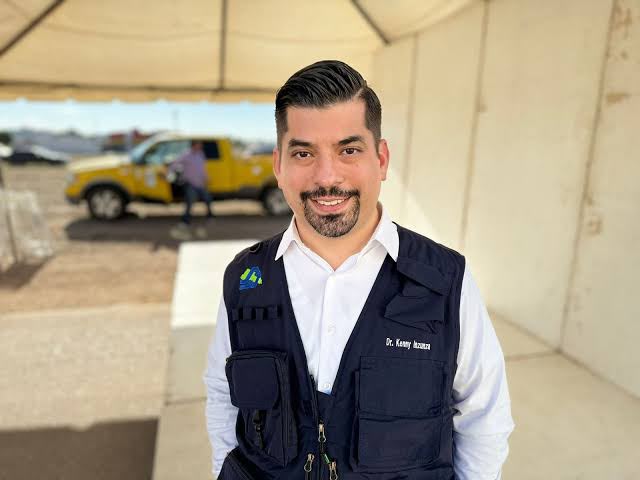 El director de Prevención y Promoción de la Salud, Gerardo Kenny Inzunza Leyva