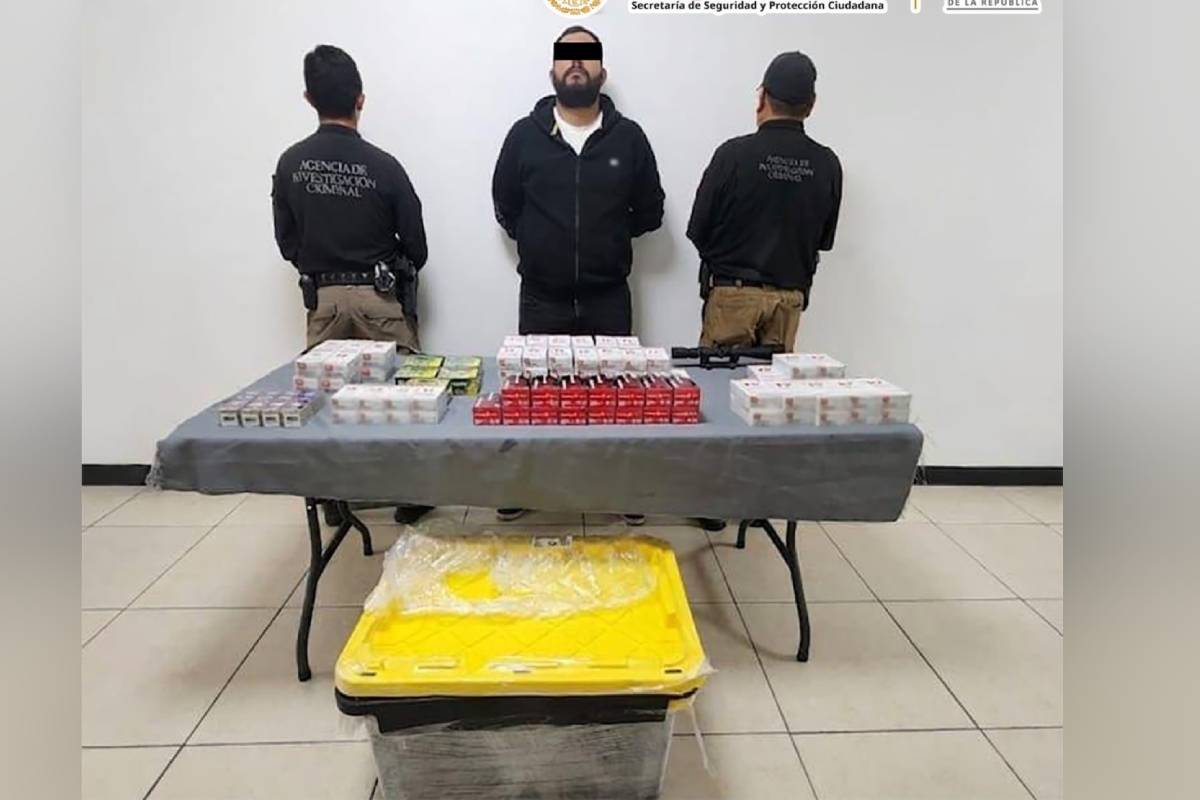 En Ciudad Juárez detienen a un hombre con más de 7 mil cartuchos y una mira telescópica