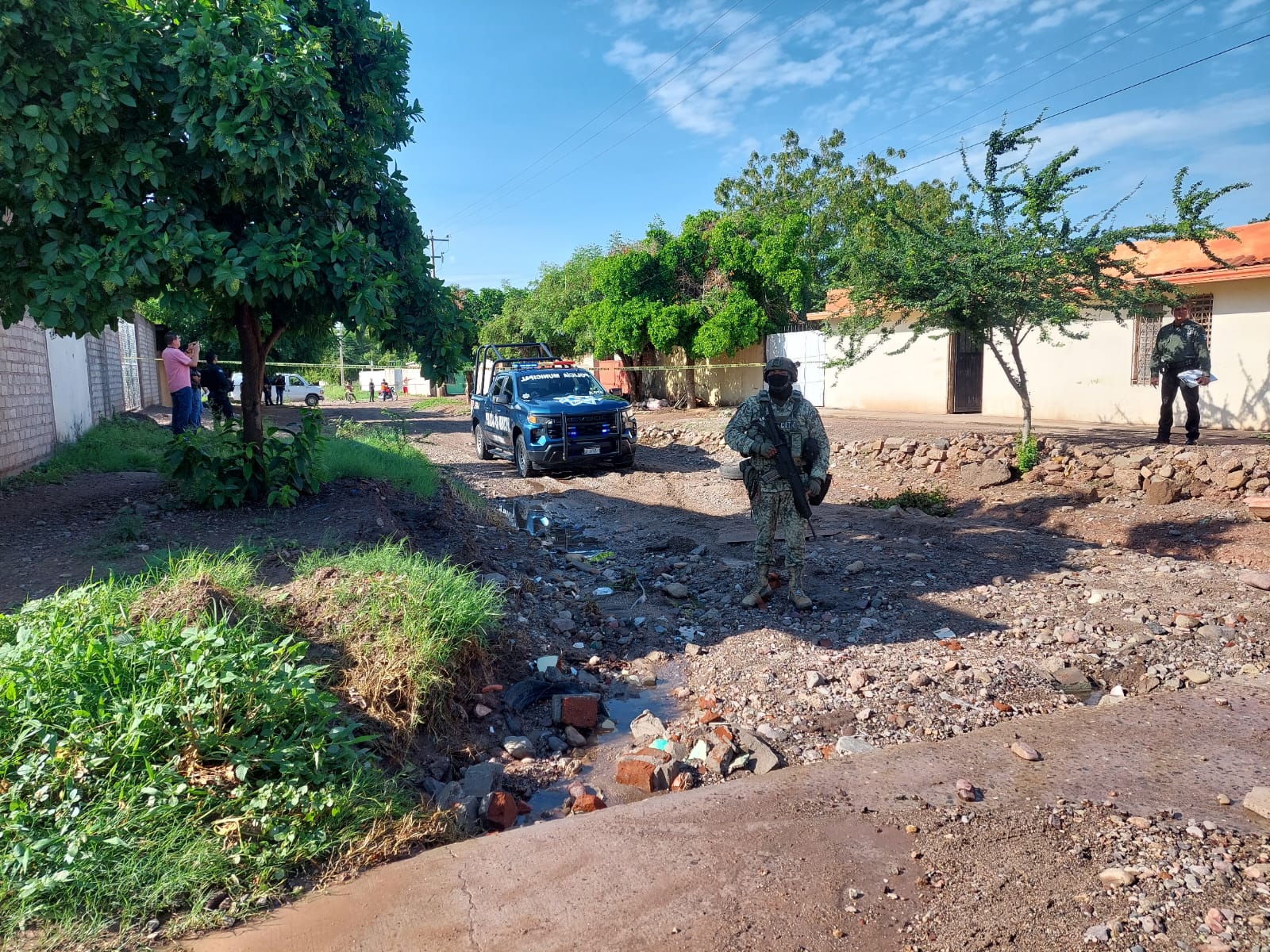 Encuentran un hombre sin vida en Guamuchil