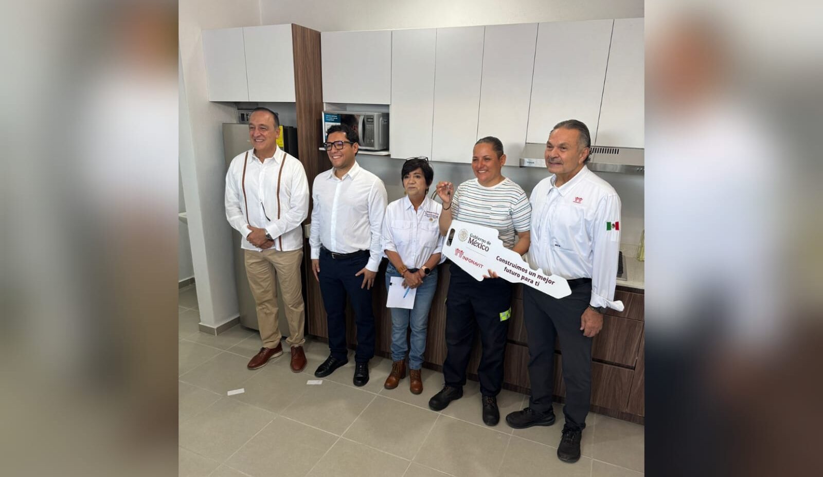 Entregan segundo paquete de viviendas Infonavit Bienestar en Los Mochis; los nuevos espacios están en sector Virreyes