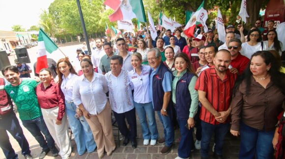 Estrella Palacios recorre Mocorito y Salvador Alvarado, Sinaloa; llama a fortalecer la organización territorial de Morena