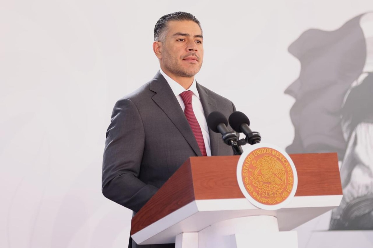Harfuch presume logros de estrategia de seguridad en Michoacán