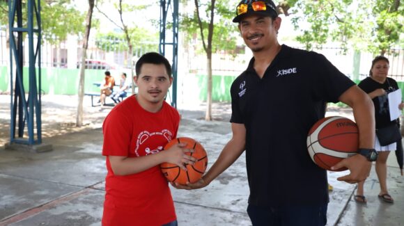 ISDE promueve el deporte en la Escuela primaria Agustina Ramírez en Culiacán