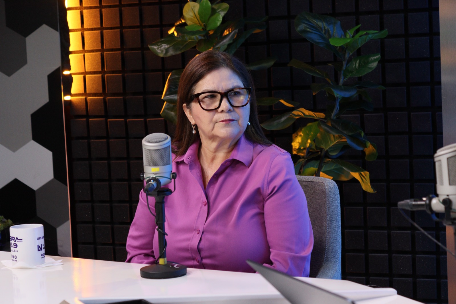 Imelda Castro en entrevista en Los Noticieristas