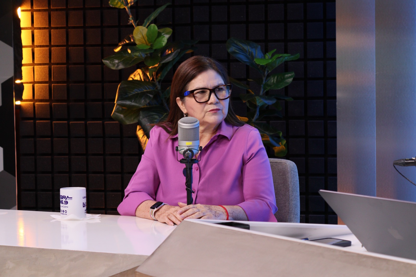 Imelda Castro en entrevista en Los Noticieristas