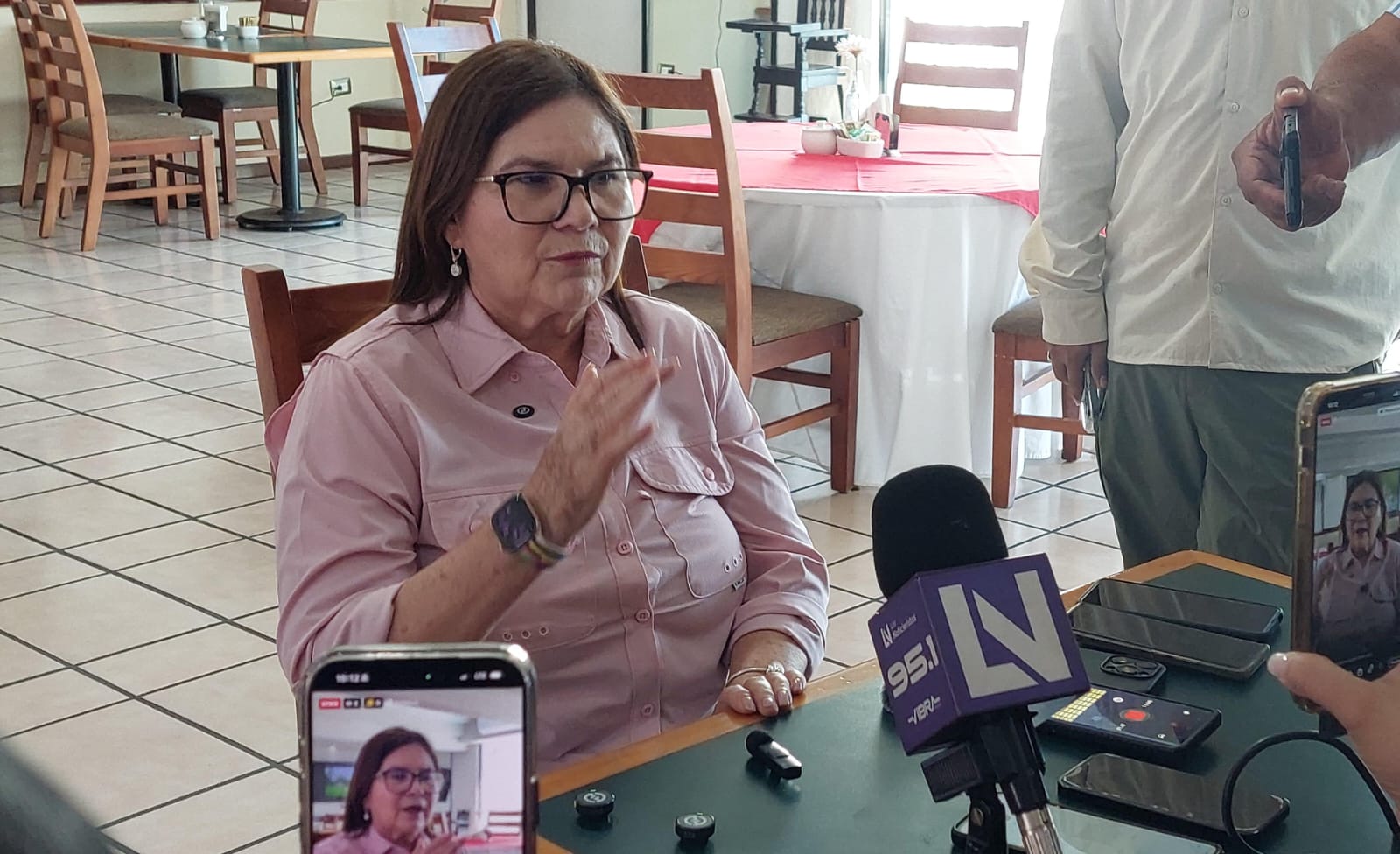 Imelda Castro en entrevista