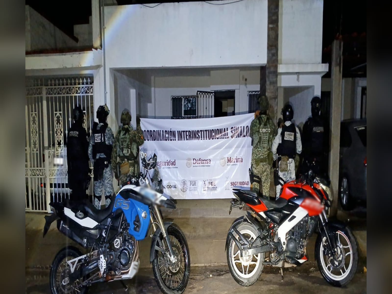 Importante aseguramiento de armas y explosivos tras enfrentamiento entre civiles armados en el fraccionamiento Misiones en Mazatlán, Sinaloa