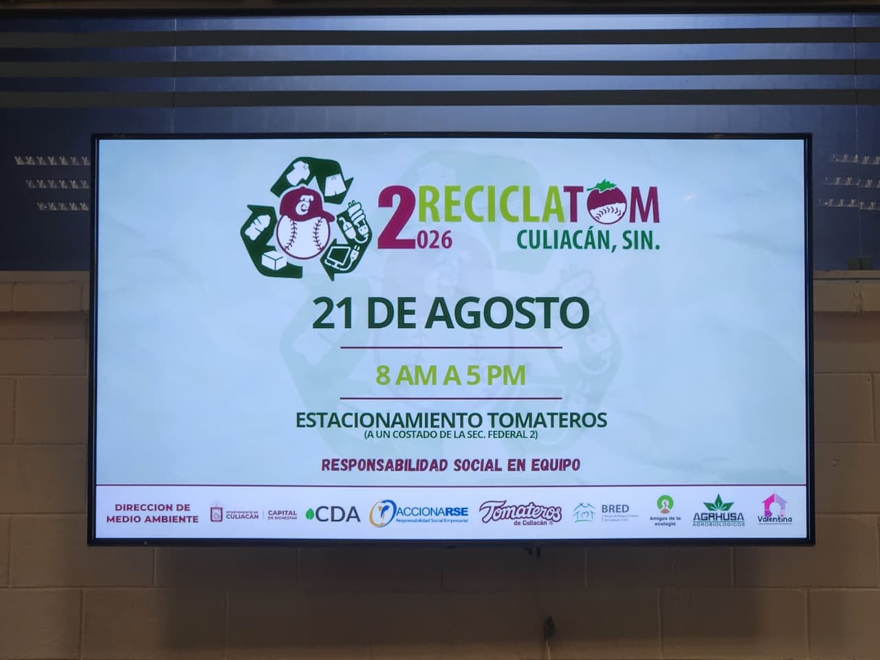 Invitan al ReciclaTom 2026 en Culiacán