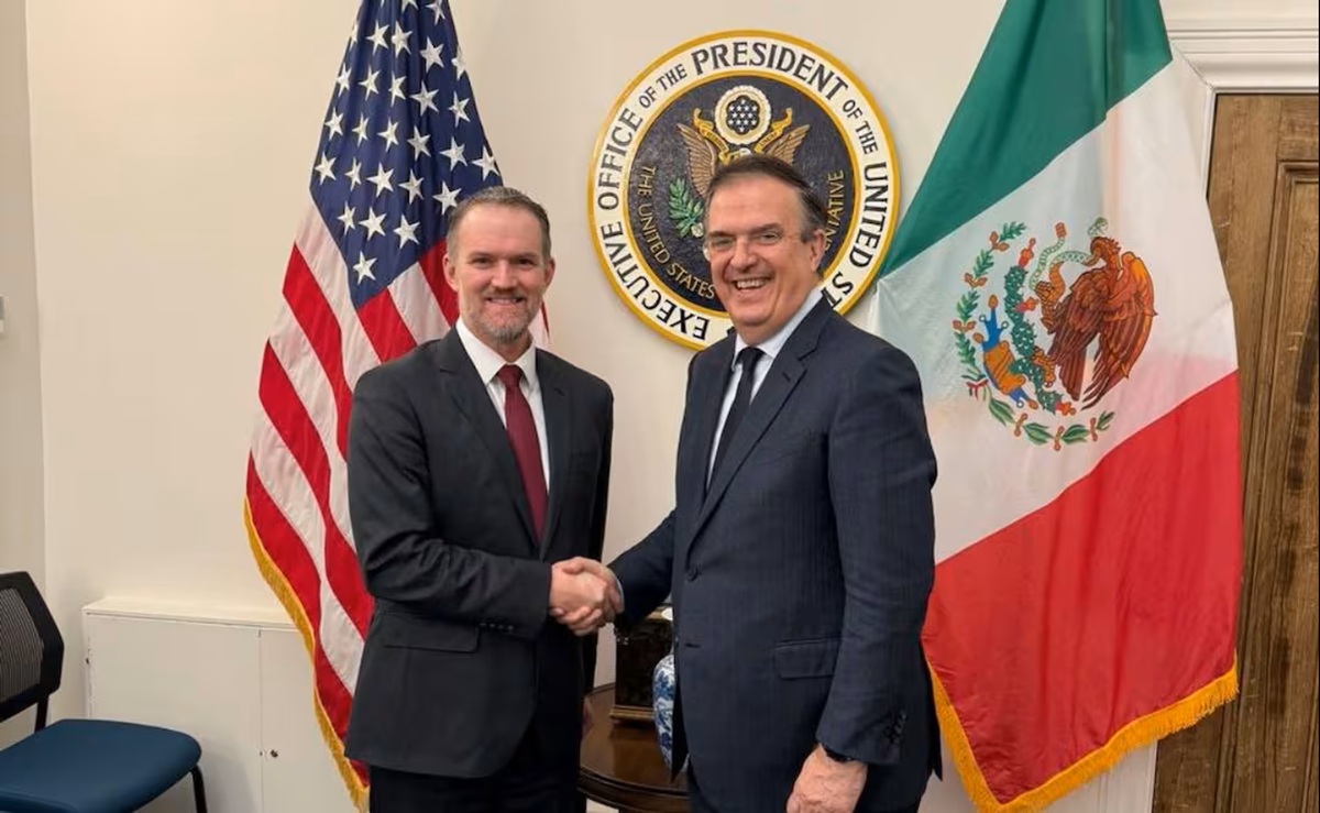 Jamieson Greer recibe a Marcelo Ebrard en Washington