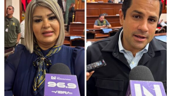 Karla Ulloa y Carlos Escobar alzan la mano por la alcaldía de Mazatlán, por Morena; prevén solicitar licencia a diputaciones locales