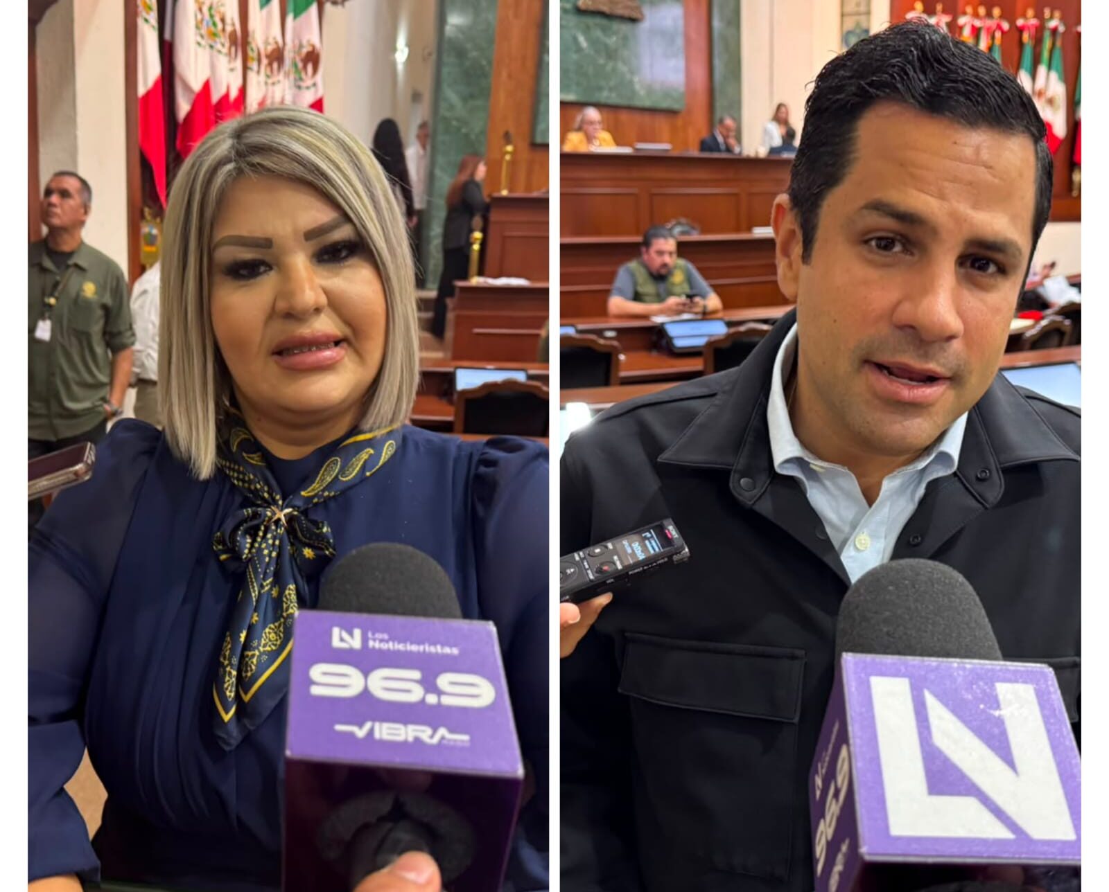 Karla Ulloa y Carlos Escobar alzan la mano por la Alcaldía de Mazatlán