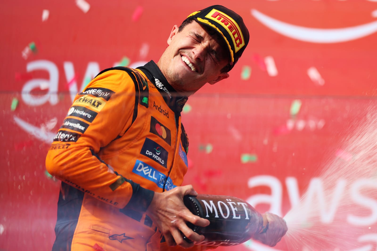 Lando Norris conquista el GP de Hungría; Checo Pérez abandona