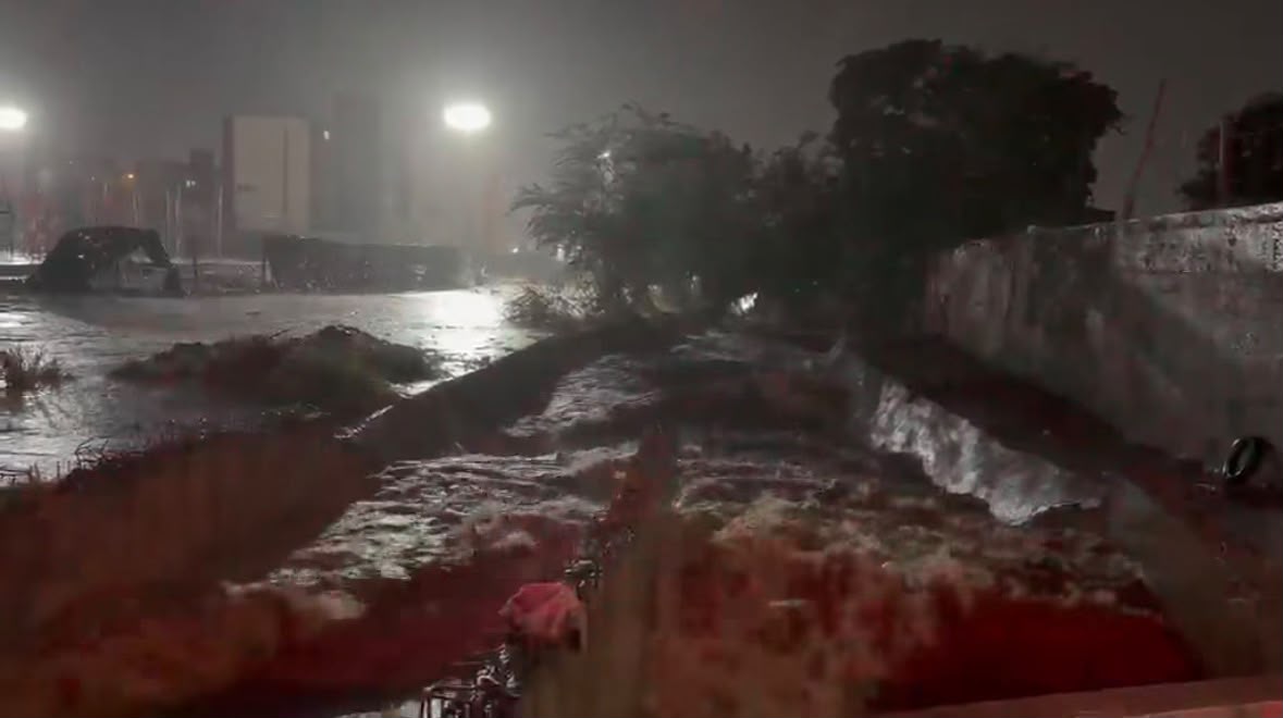 Lluvias fuertes en Culiacán