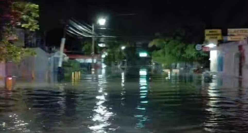 Lluvias fuertes en Mazatlán