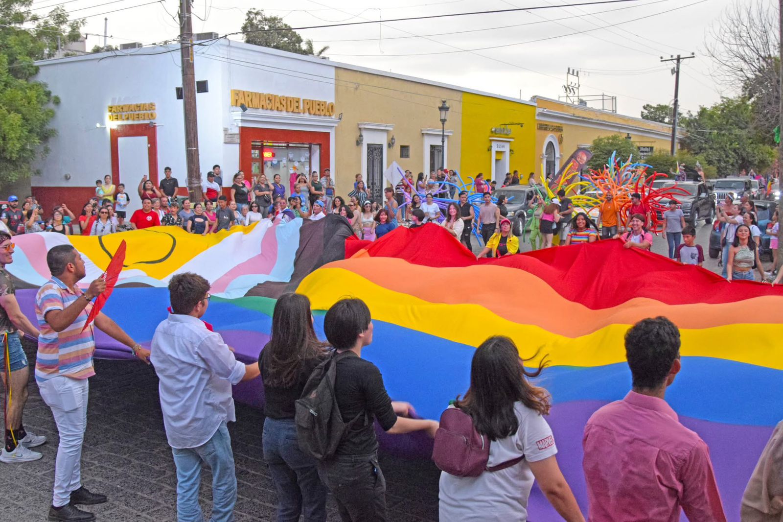 Marcha LGBTT en El Fuerte