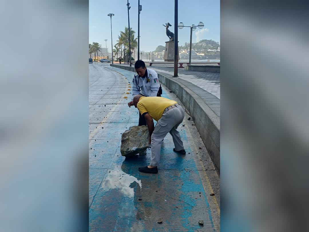 Mazatlán con leves afectaciones por lluvias