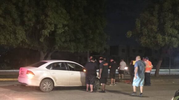 Motociclista resulta lesionado tras accidente sobre la avenida Múnich en Mazatlán, Sinaloa