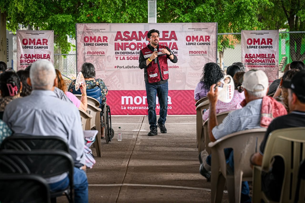 Omar López Campos en gira por Culiacán, Sinaloa