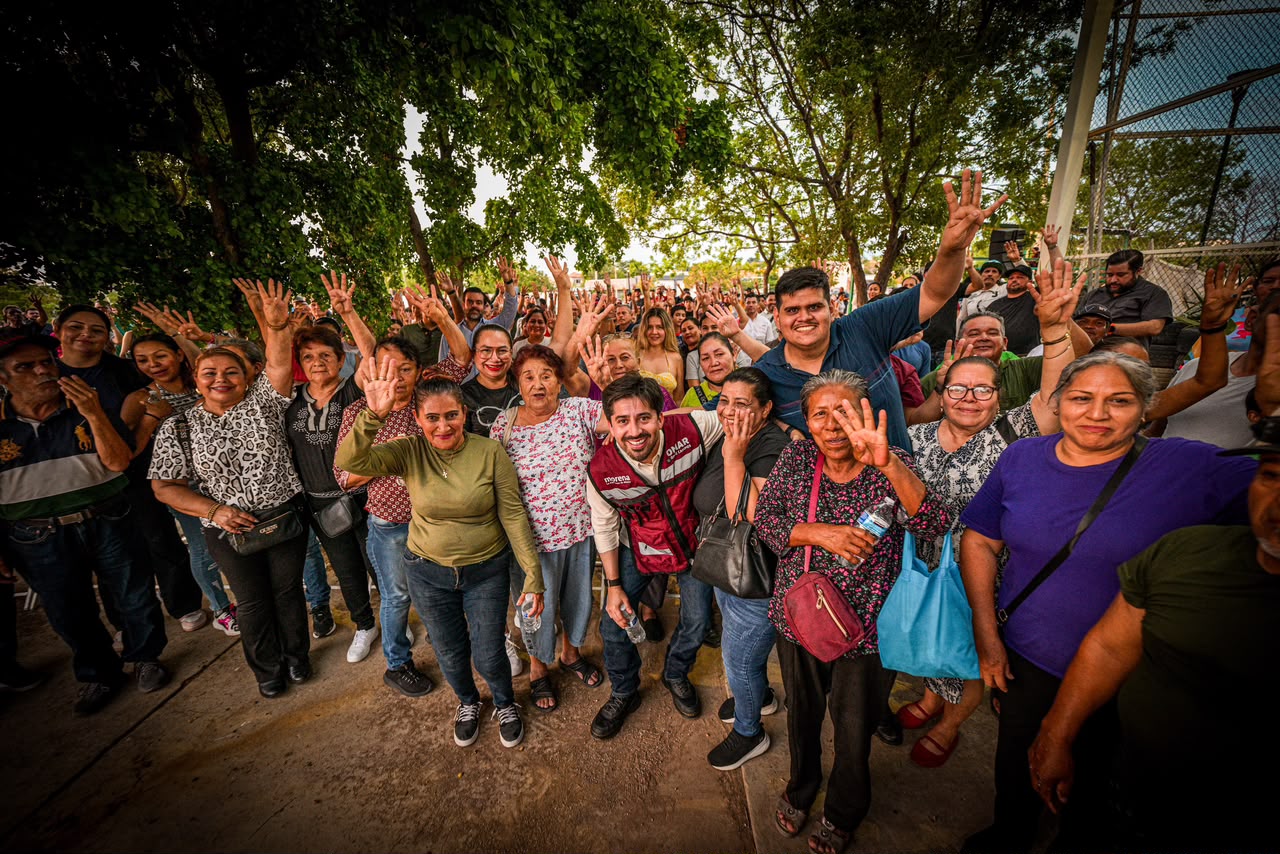 Omar López Campos en gira por Culiacán
