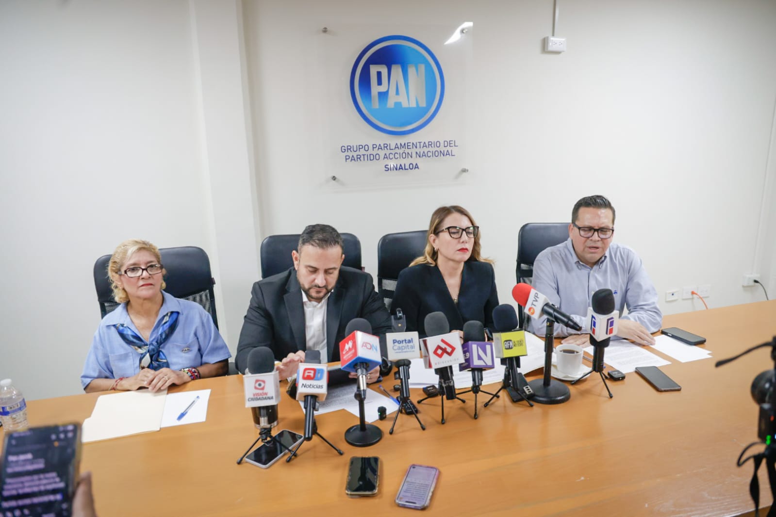 PAN Sinaloa advierten riesgos de la Ley Censura de Morena