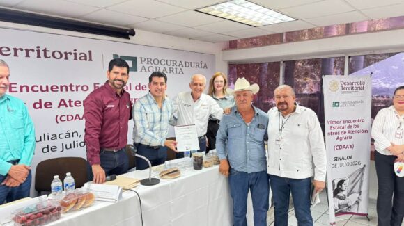 ¡Histórico! Procuraduría Agraria reúne por primera vez a los 44 Centros de Atención Agraria y lleva apoyos al corazón del campo en Sinaloa