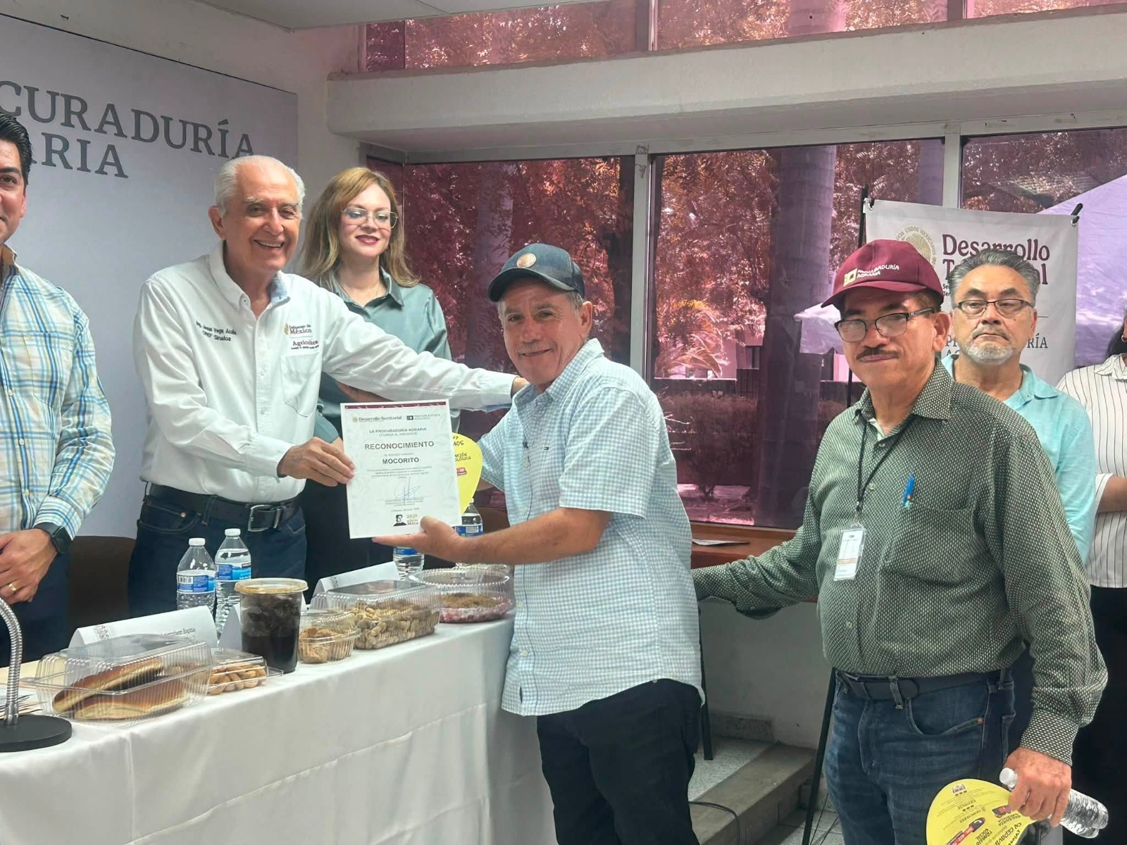 Procuraduria Agraria de Sinaloa con personas beneficiadas