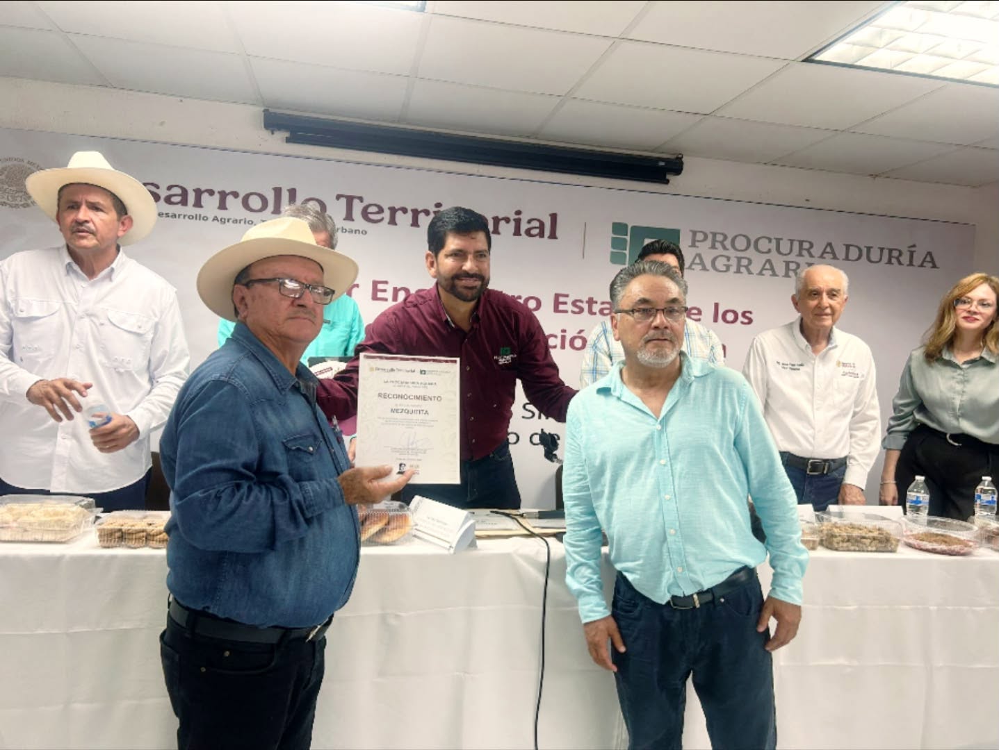 Procuraduria Agraria de Sinaloa con personas beneficiadas