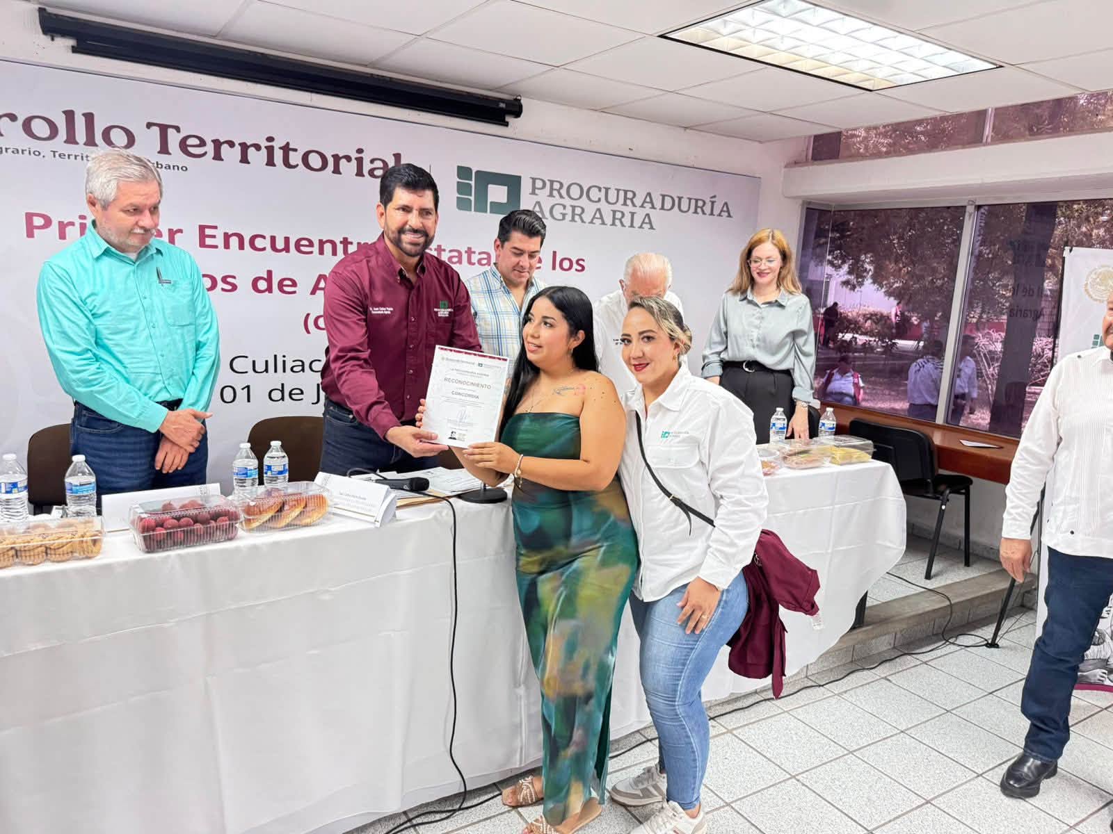 Procuraduria Agraria de Sinaloa con personas beneficiadas