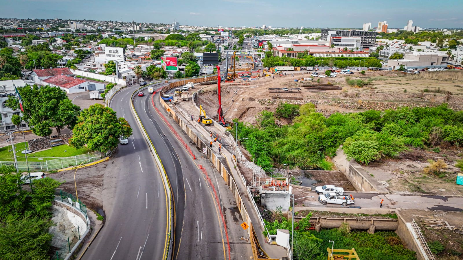 Puente nuevo que pasará por el Congreso en Culiacán