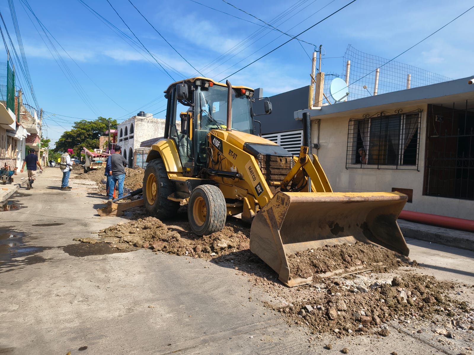 Rehabilitación de la red de drenaje en Mazatlán
