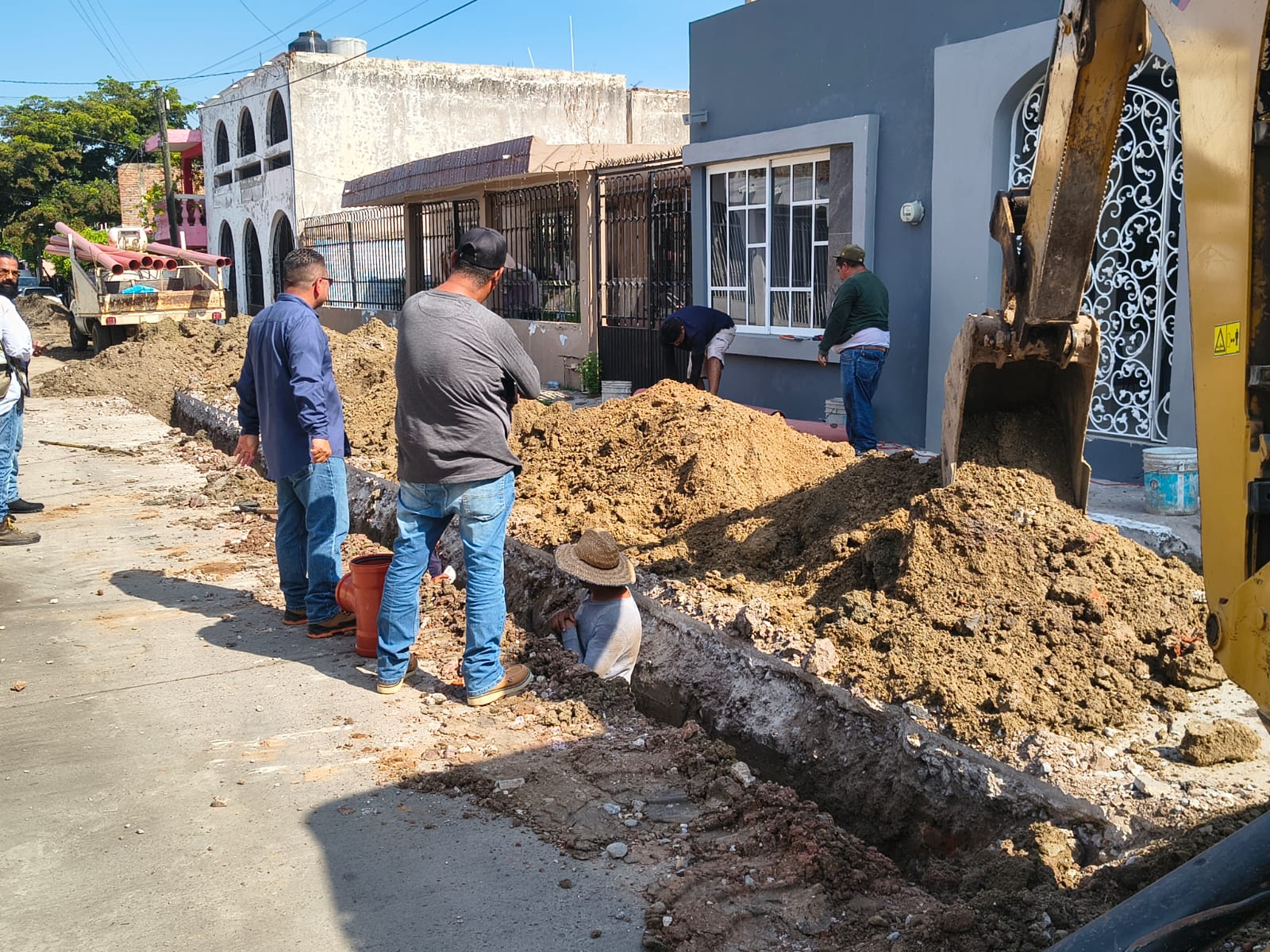 Rehabilitación de la red de drenaje en Mazatlán
