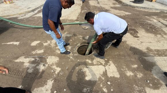 Renueva JUMAPAM subcolector en Juan Carrasco y fortalece el servicio sanitario para más de 6 mil habitantes en Mazatlán, Sinaloa