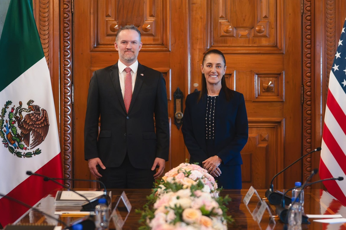 Sheinbaum se reúne con Jamieson Greer para revisión del T-Mec