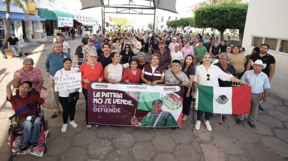 ‘La mayor transformación fue devolverle la dignidad al pueblo”; Tere Guerra defiende el legado de la 4T desde Elota, Sinaloa